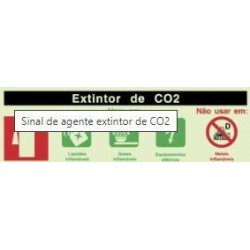 Sinal fotoluminescente...